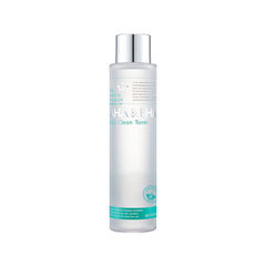MIZON AHA&BHA Daily Clean Toner bottle pour for gentle exfoliation and smoother skin.