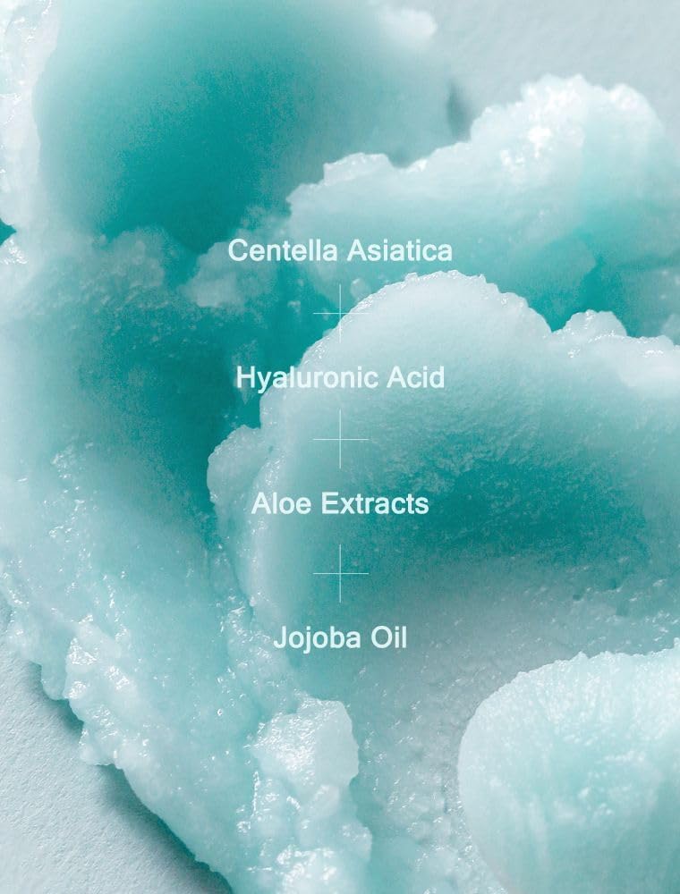 Application shot highlights gentle massage for refreshed, hydrated skin feel.