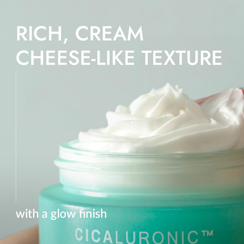 MIZON Cicaluronic Moisturizer ingredient focus Centella and Hyaluronic acids support hydration