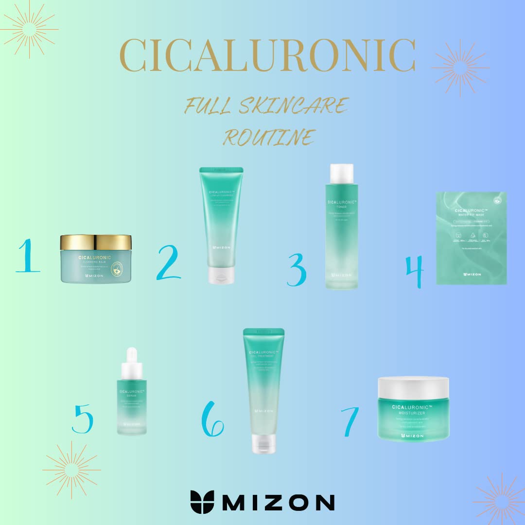 MIZON Cicaluronic Moisturizer ideal addition to a gentle skincare routine