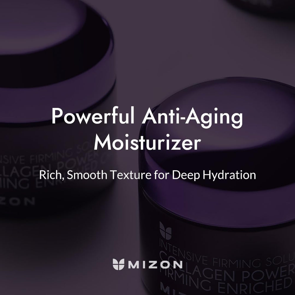 MIZON Collagen Line cream jar with smooth texture for nourishing care