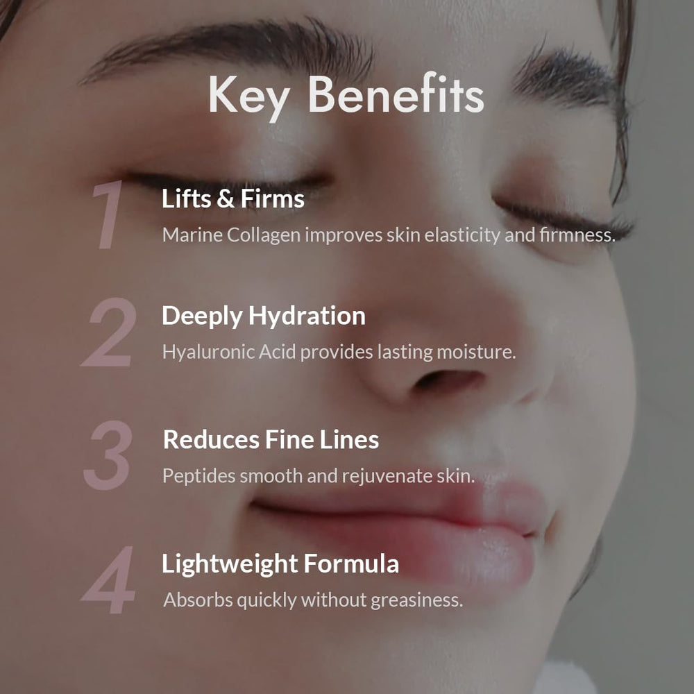 MIZON Collagen Power Lifting Emulsion packaging display