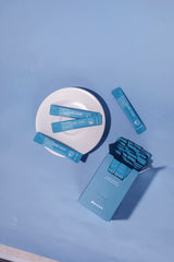 MIZON peeling scrub menthol-refresh; cool, revitalizing cleansing experience.