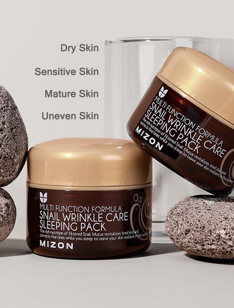MIZON peptide-rich night care supports gentle regeneration overnight.