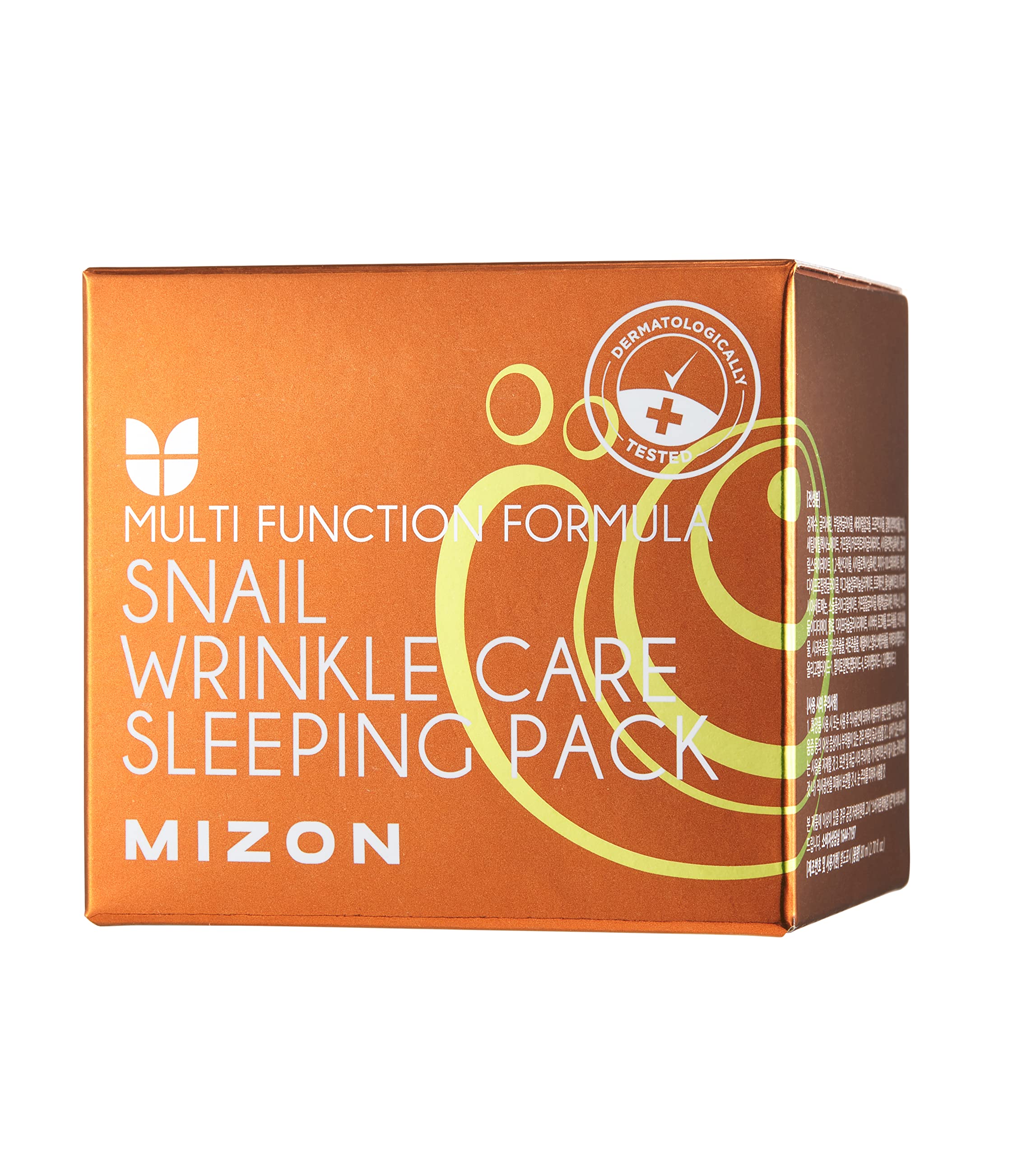 MIZON snail-mucin-filtrate-nourishment enhances skin nourishment while you sleep.