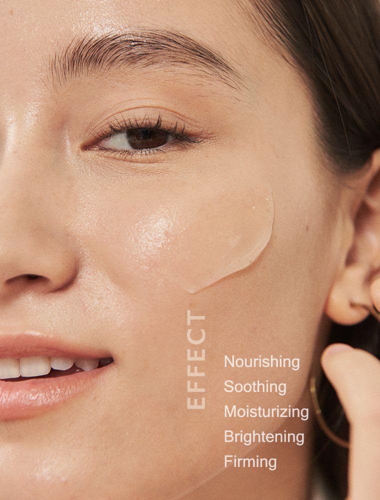 MIZON Snail Recovery Gel Cream ingredients label close-up highlighting safe formula.