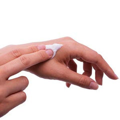 MIZON snail repair cream texture application close-up suggests smooth glide for daily use