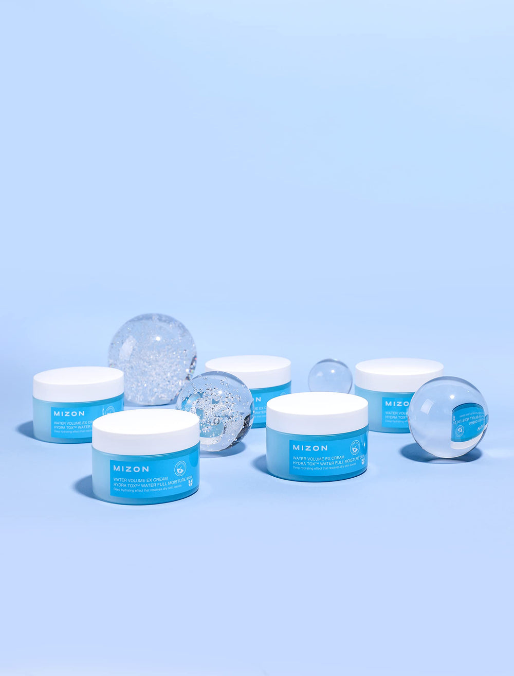 MIZON Water Volume EX Cream daily moisturizer for dry skin.