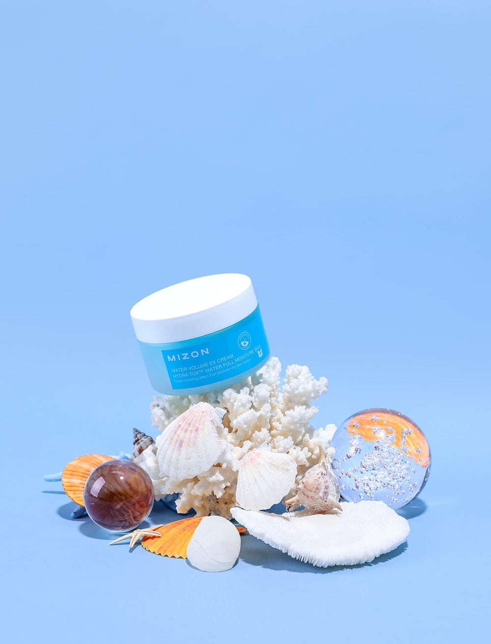 MIZON Water Volume EX Cream soft skin result after use.