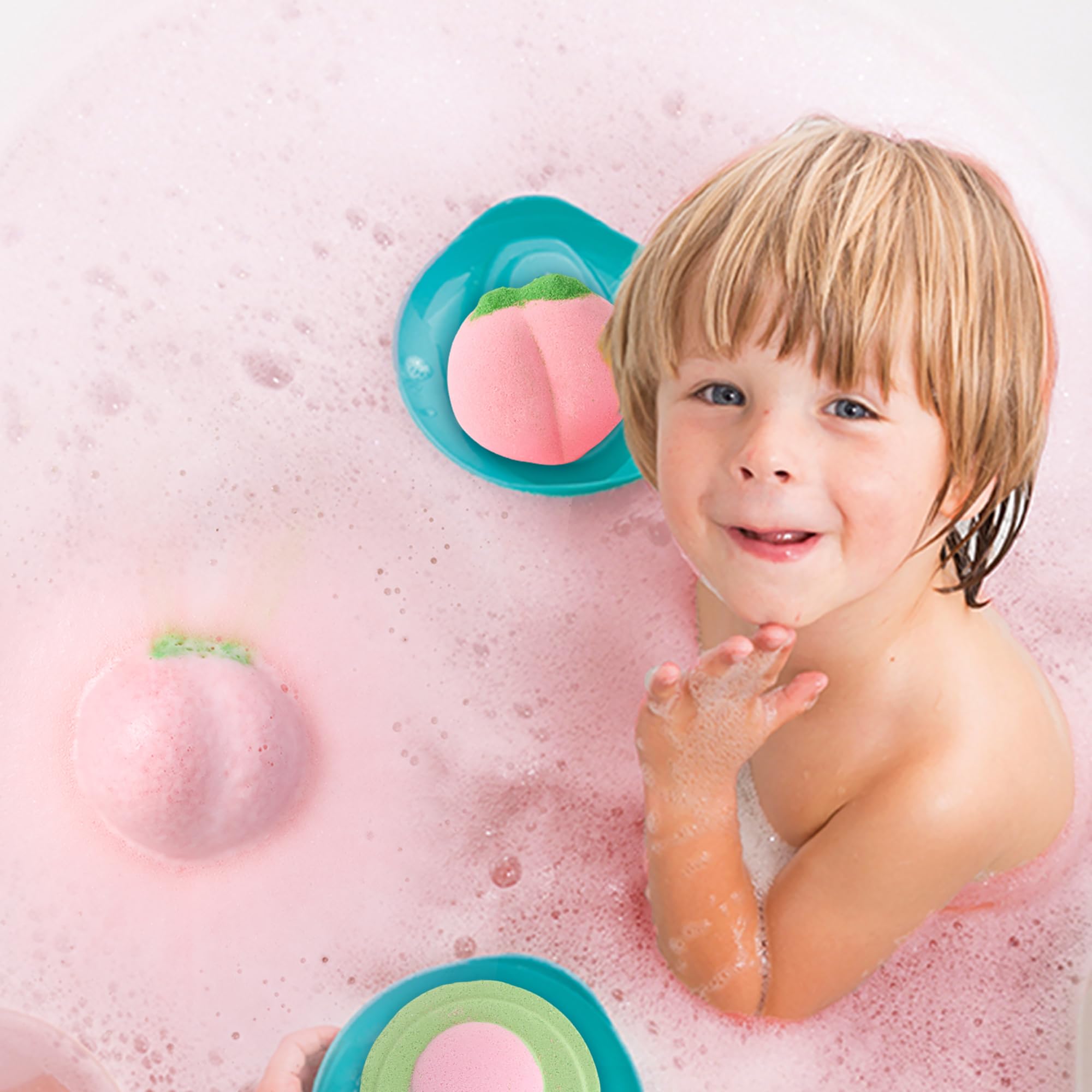 MJ Moijoy XL avocado bath bomb with fresh scent for calm baths