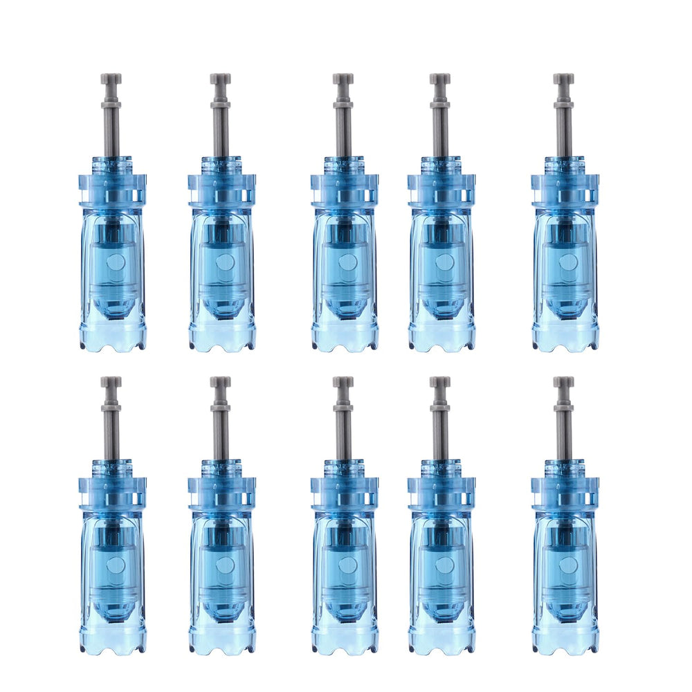 MJJHAIR 0.25mm microneedling tips for M8S/A8S/A9/A11 with silicon nano, compact 10-pack.