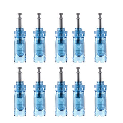 MJJHAIR 0.25mm microneedling tips for M8S/A8S/A9/A11 with silicon nano, compact 10-pack.