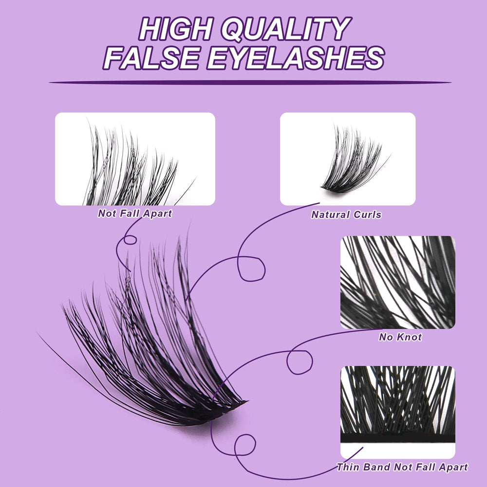 MJJOMAY JoMay lash lengths 10-18mm display variety for different looks.