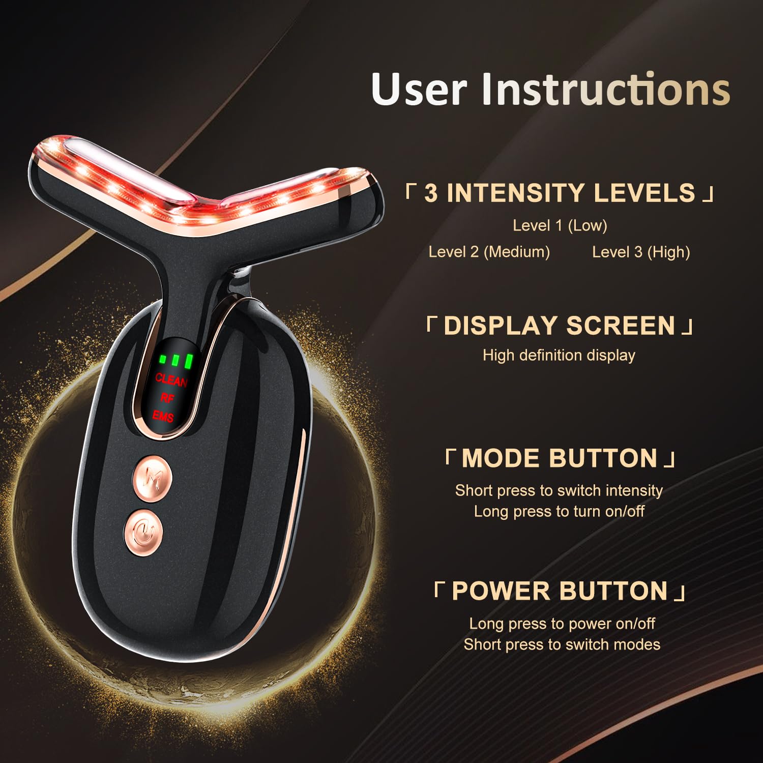 MKISCWEI portable skincare device ready for at-home routines.