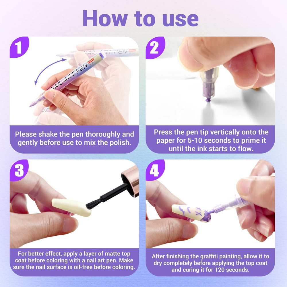 MKNZOME pens enable detailed designs with smooth ink flow