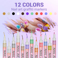 MKNZOME waterproof and fast-dry pens prevent smudges