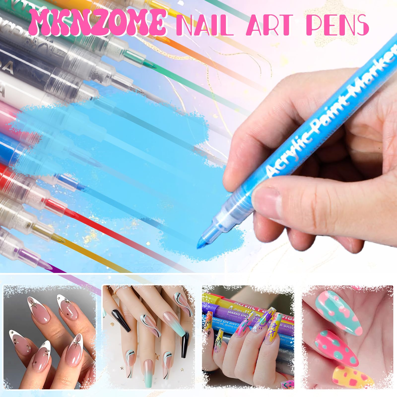 MKNZOME pens are easy to use and clean for durable upkeep