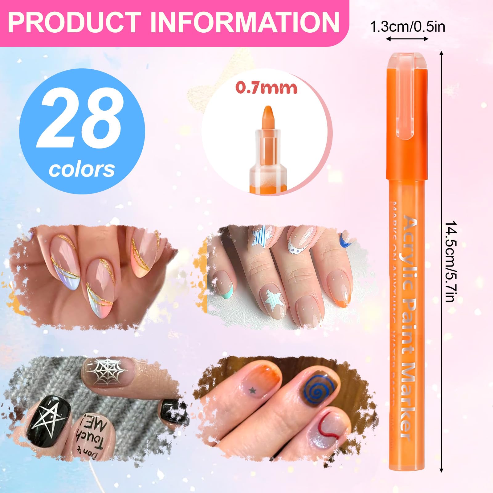 MKNZOME waterproof, quick-drying formula supports long-lasting nail art
