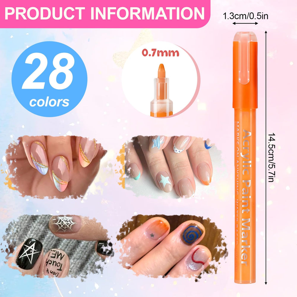 MKNZOME waterproof, quick-drying formula supports long-lasting nail art