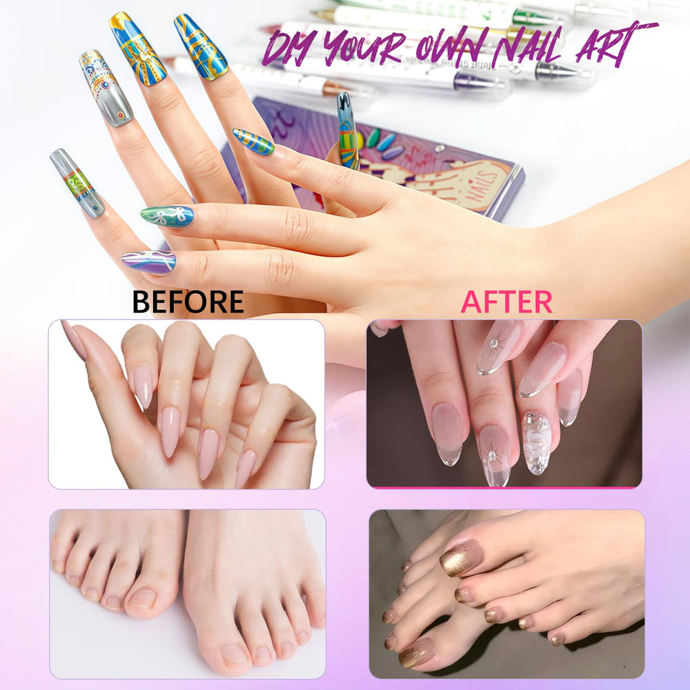 MKNZOME vibrant quick-dry ink colors for fast nail art.
