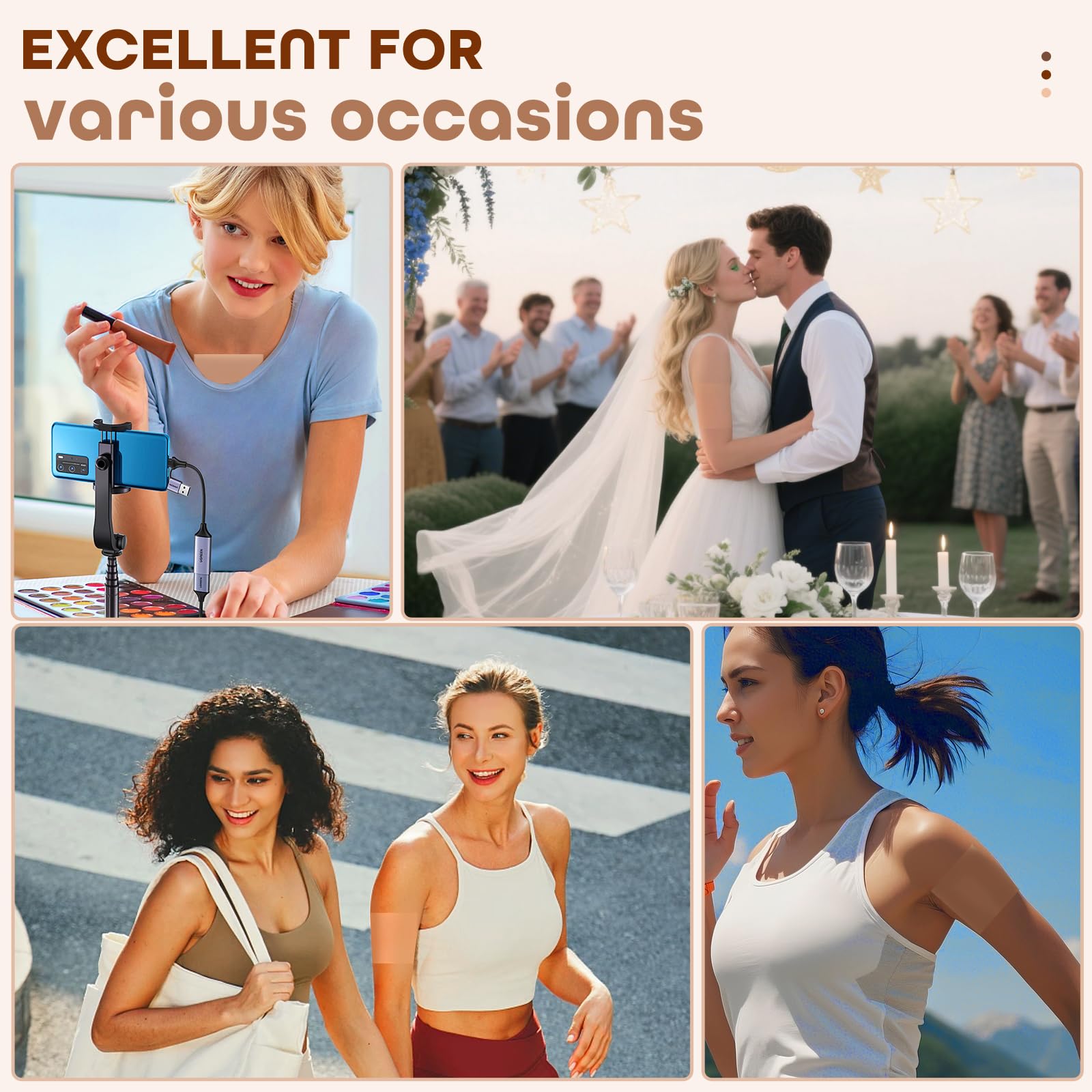 MlanRomee 10-pack patch set ideal for multiple areas and events.