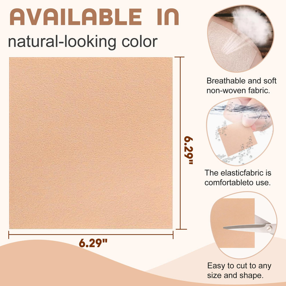 MlanRomee waterproof patch withstands sweat for all-day confidence.