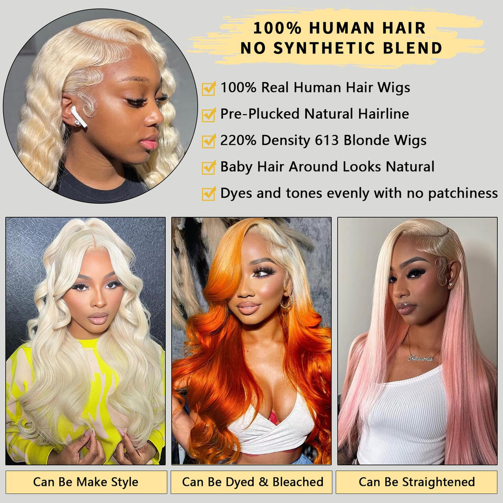 MLCAGATE 613 blonde hair tone brightens complexion with subtle translucence.
