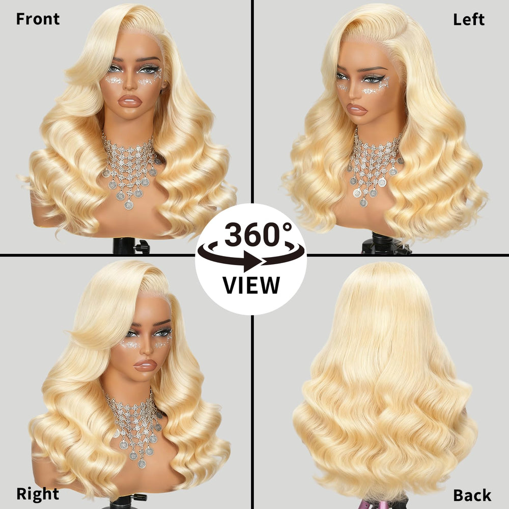 MLCAGATE 613 body-wave texture showcases versatile styling and subtle shine.