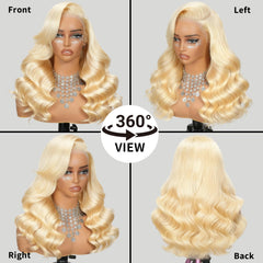 MLCAGATE 613 body-wave texture showcases versatile styling and subtle shine.