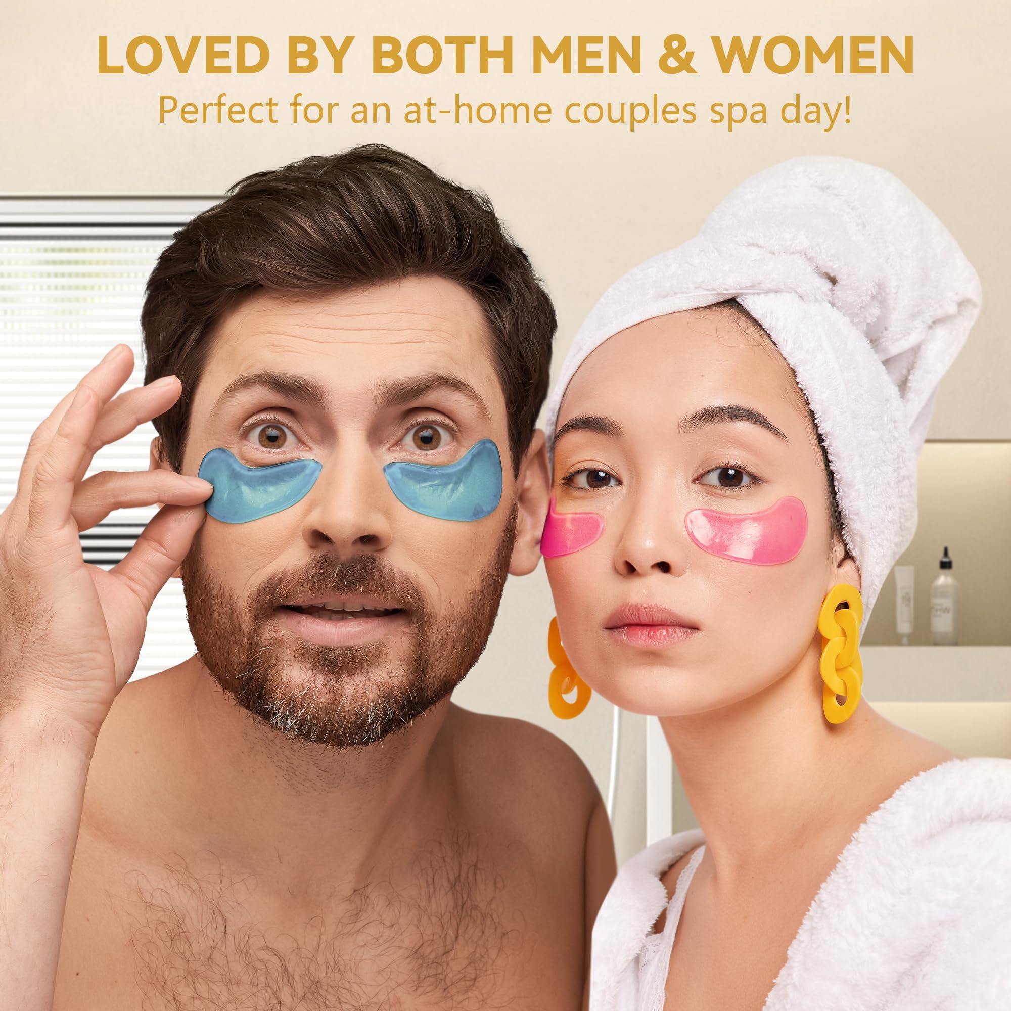 MLDWYH Easy-to-use eye patches with step-by-step application