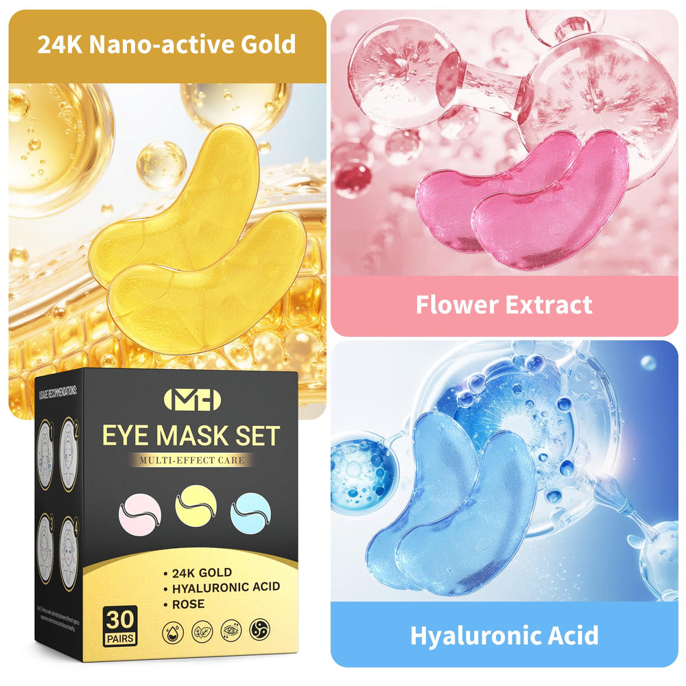 MLDWYH Hyaluronic Acid Eye Mask moisturizing skin around the eyes