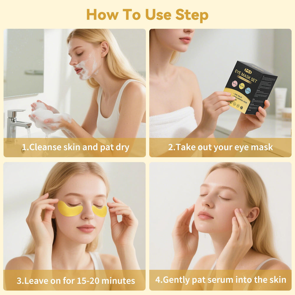 MLDWYH Mini spa-session eye patches for a relaxing at-home treat