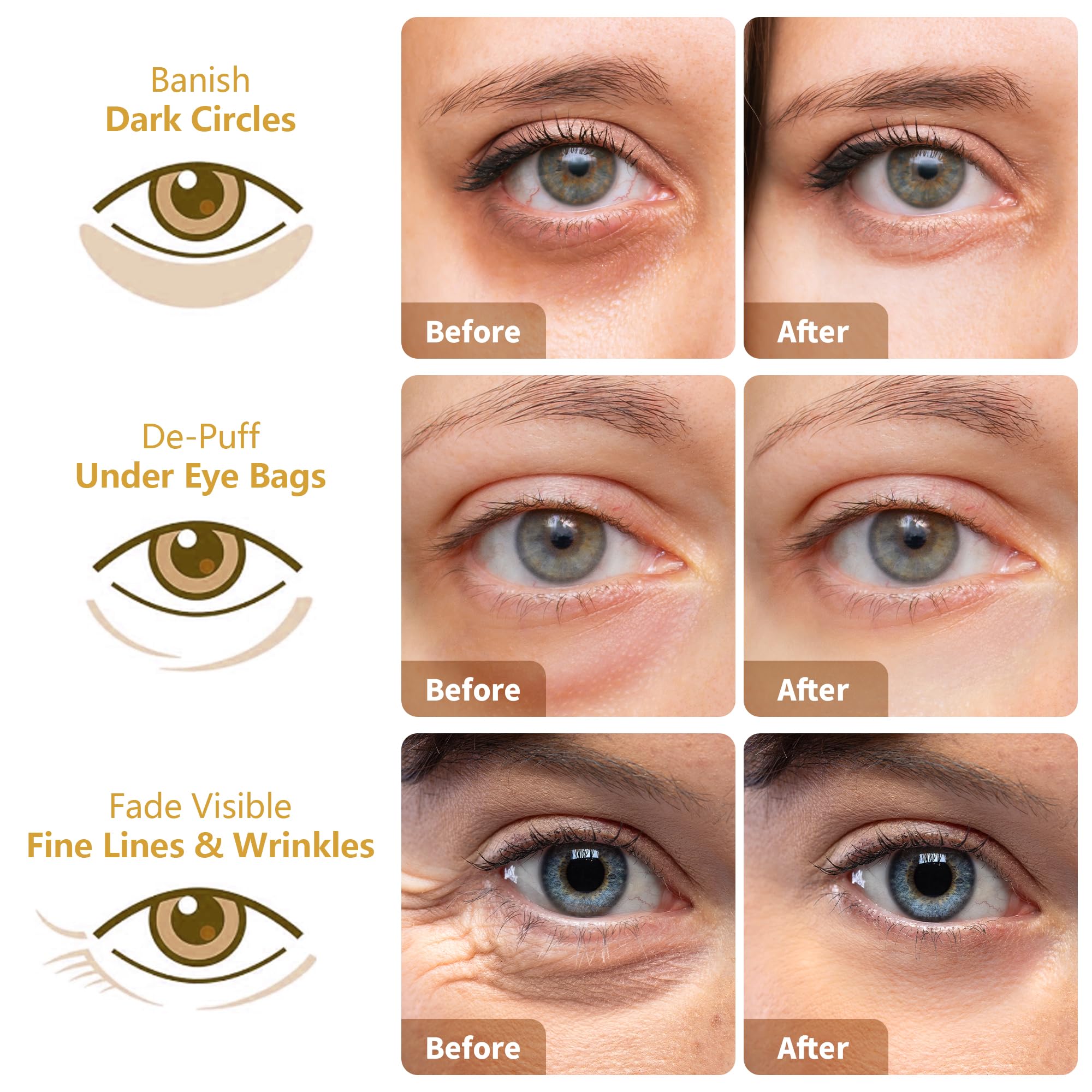 MLDWYH Rose Eye Mask soothing eye contour with gentle hydration