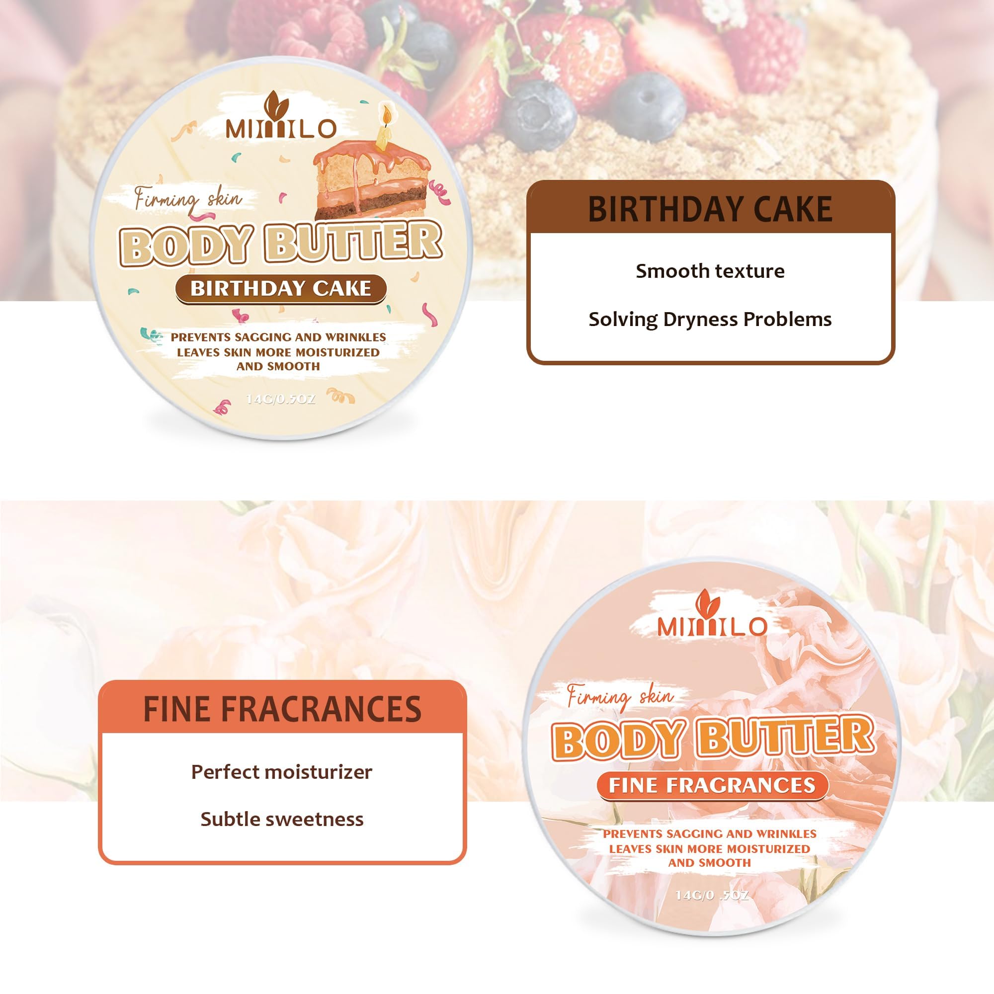 MLIIIILO Butter offers fragrance varieties for a personalized scent experience.