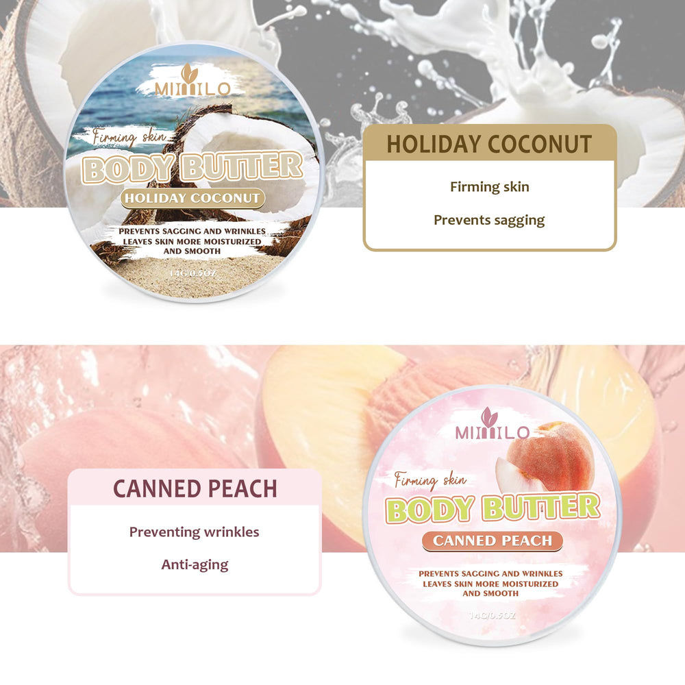 MLIIIILO Body Butter provides deep moisture and long-lasting hydration for skin.