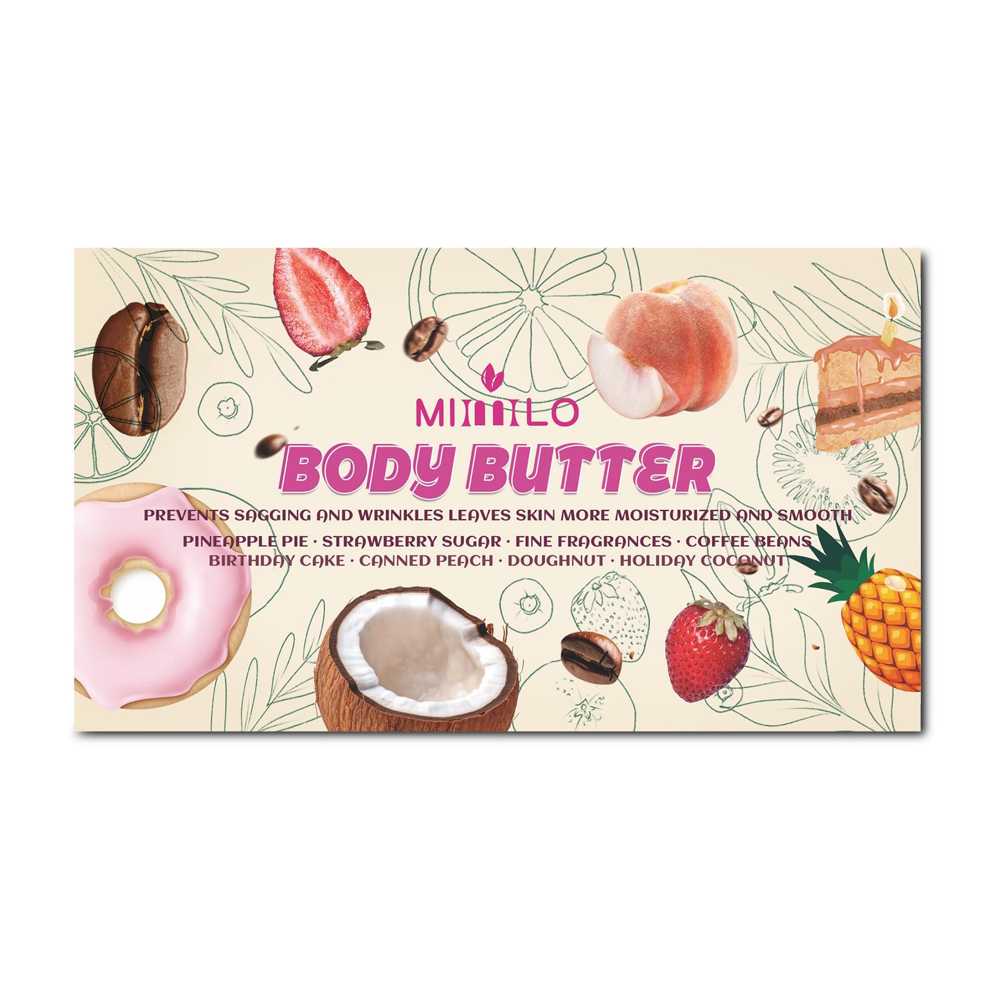 MLIIIILO Body Butter close-up reveals a soft, satin-like finish on skin.