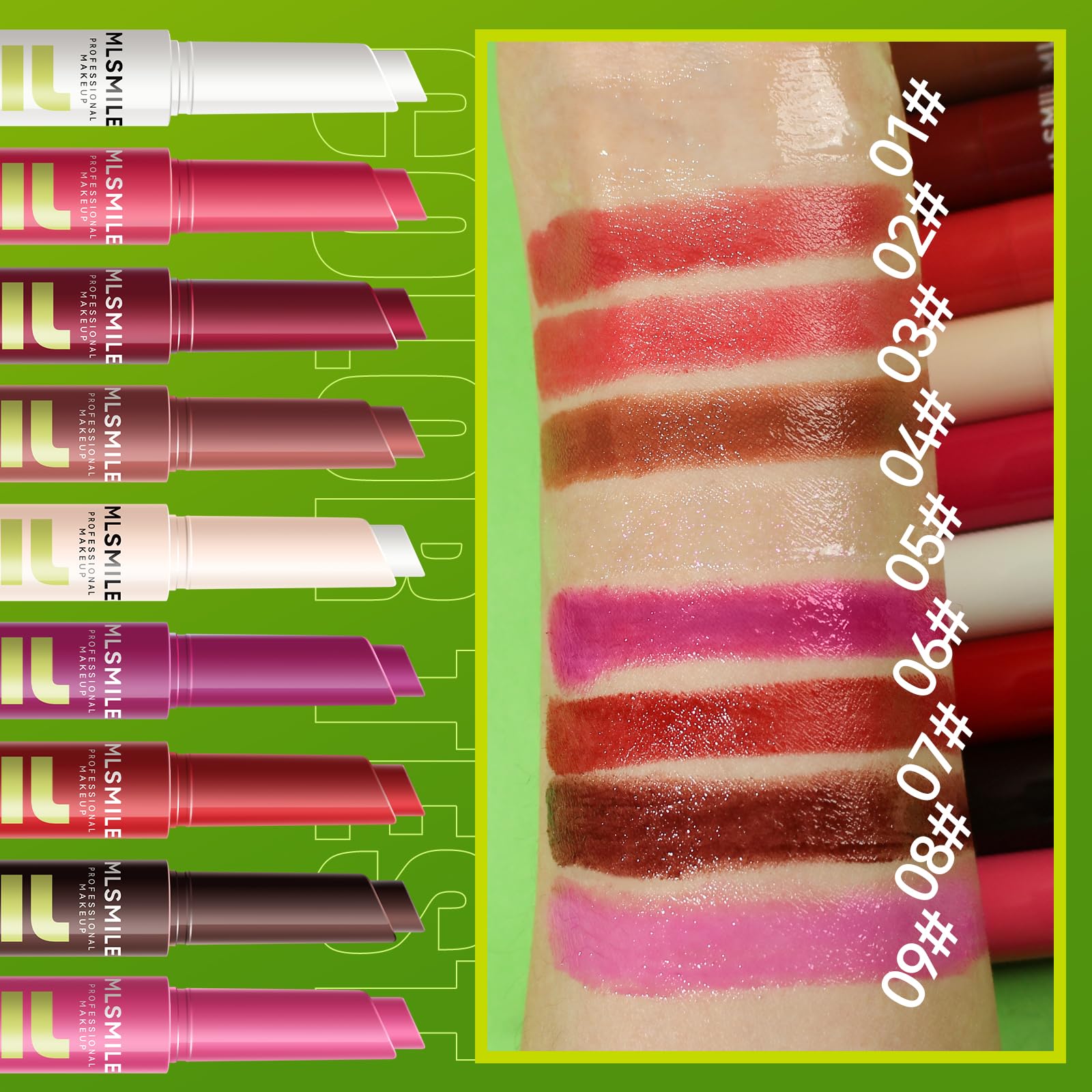 MLSMILE Fat Lip Oil Click Slick gift packaging, perfect for gifting.
