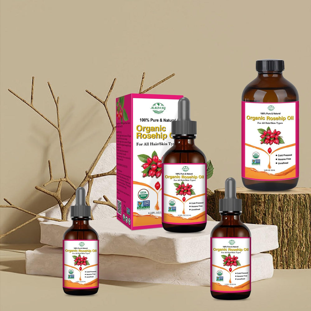 MMPANG Rosehip Oil non-comedogenic formula supports pore comfort.
