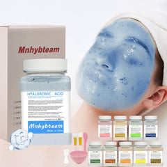 Mnhybteam jelly mask jar closeup shows hydration for all skin types