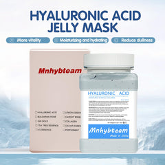Mnhybteam jelly mask powder packet highlights adjustable formula for personalized skincare