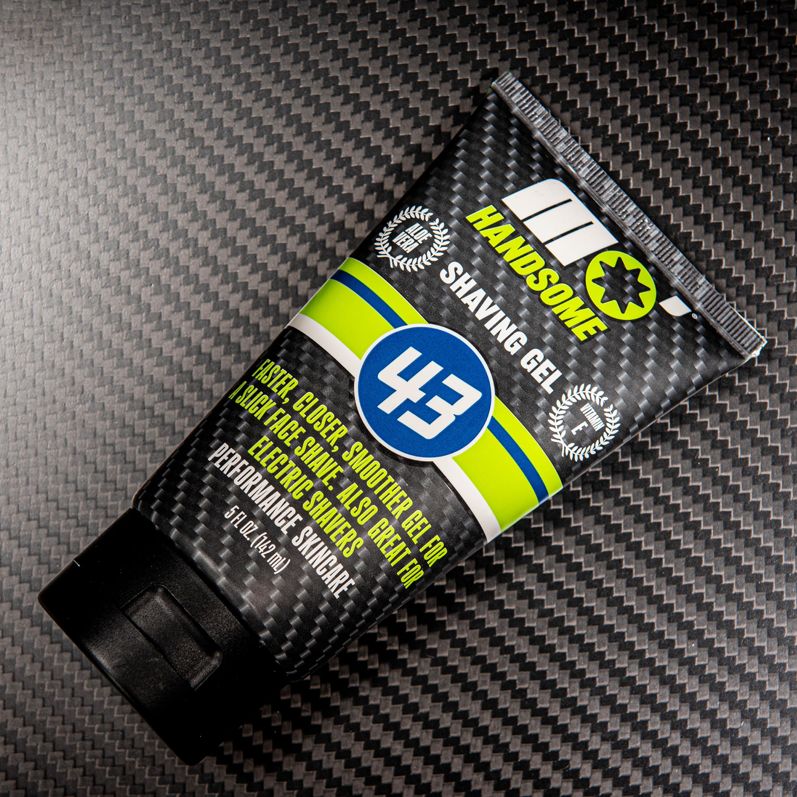 Mo' Handsome creamy foam-glide shows silky surface for minimal drag.