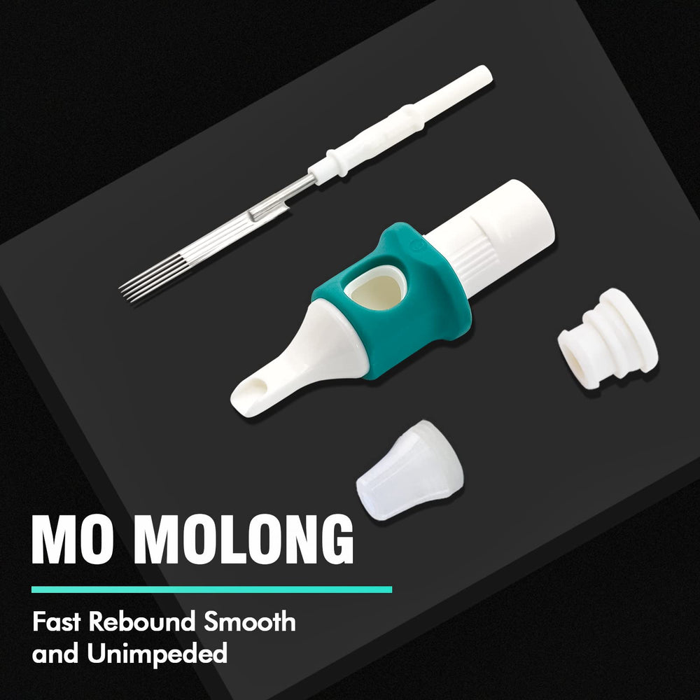 MO MOLONG medical-grade plastic housing ensures sterile construction.