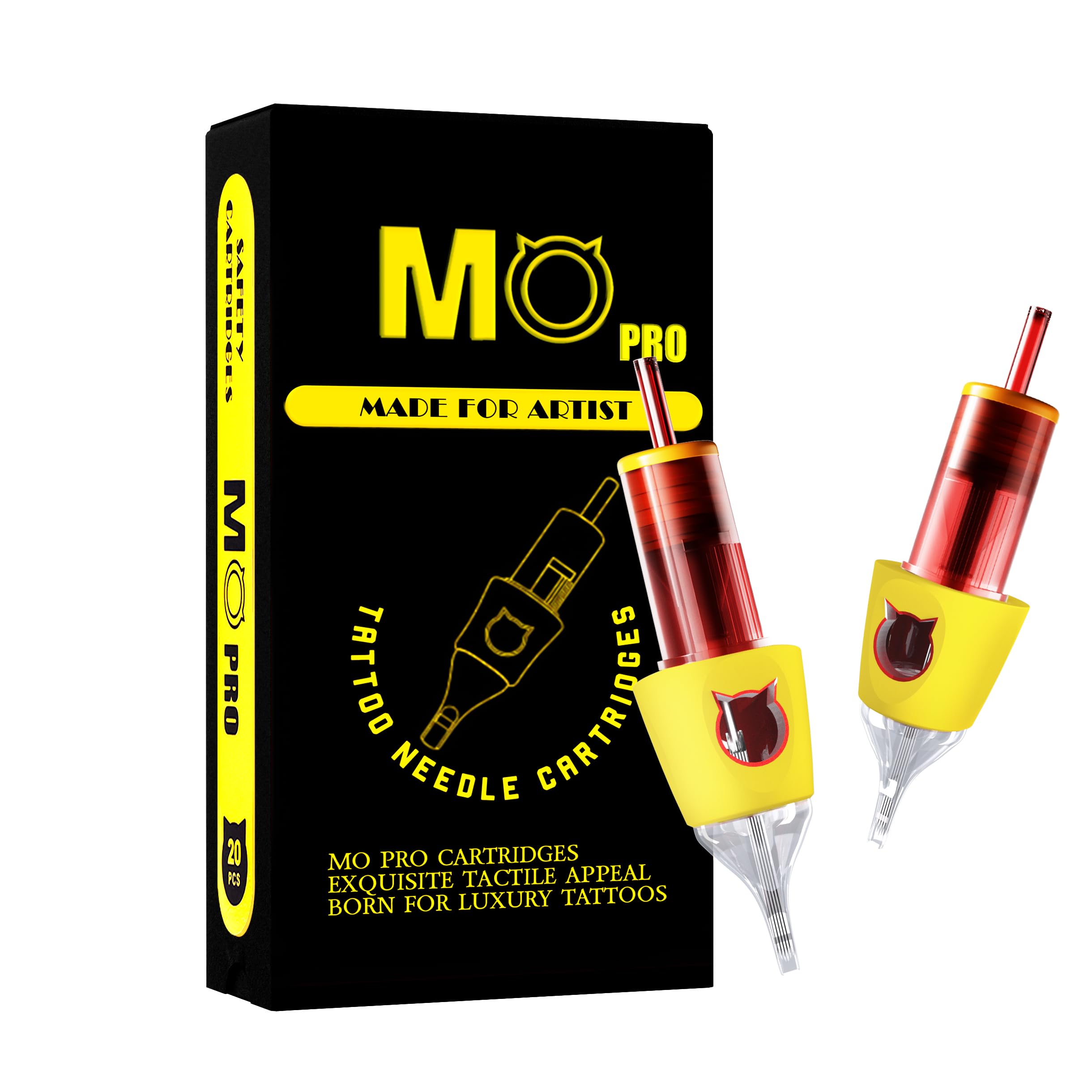 MO MOLONG MO PRO #10 Curred Magnum needle tip for precise shading