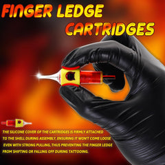 MO MOLONG MO PRO needle with silicone finger ledge boosts comfort during sessions