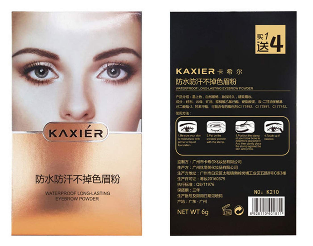 Moakxer beginner-friendly brow kit for effortless coloring