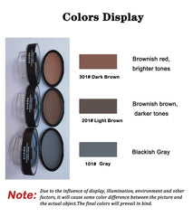 Moakxer compact brow powder box for easy on-the-go touch-ups