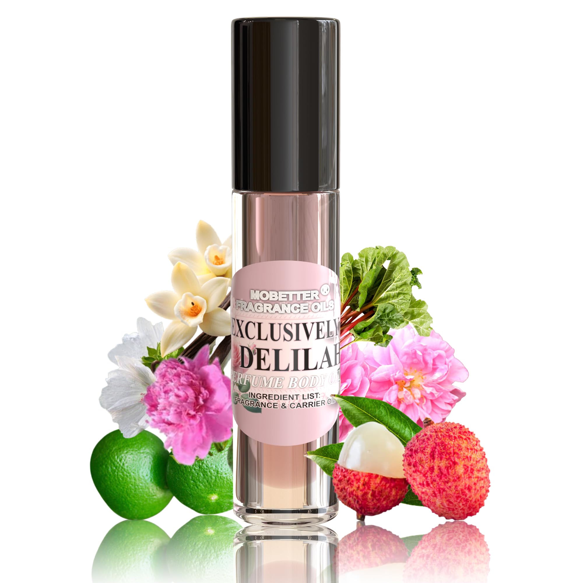 MOBETTER Delilah roll-on demonstrates easy on-the-go application for lasting fragrance