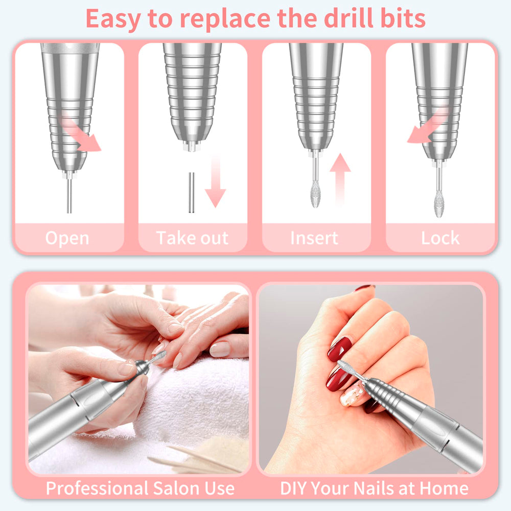 MOCOWIND 7-bit drill kit for grinding, shaping, and polishing.