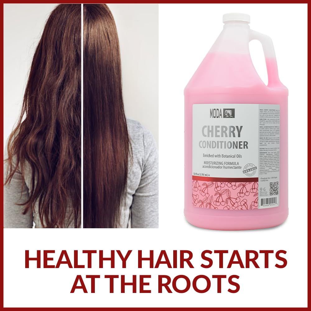 MODA all-hair-types conditioner suitable for every texture and style.