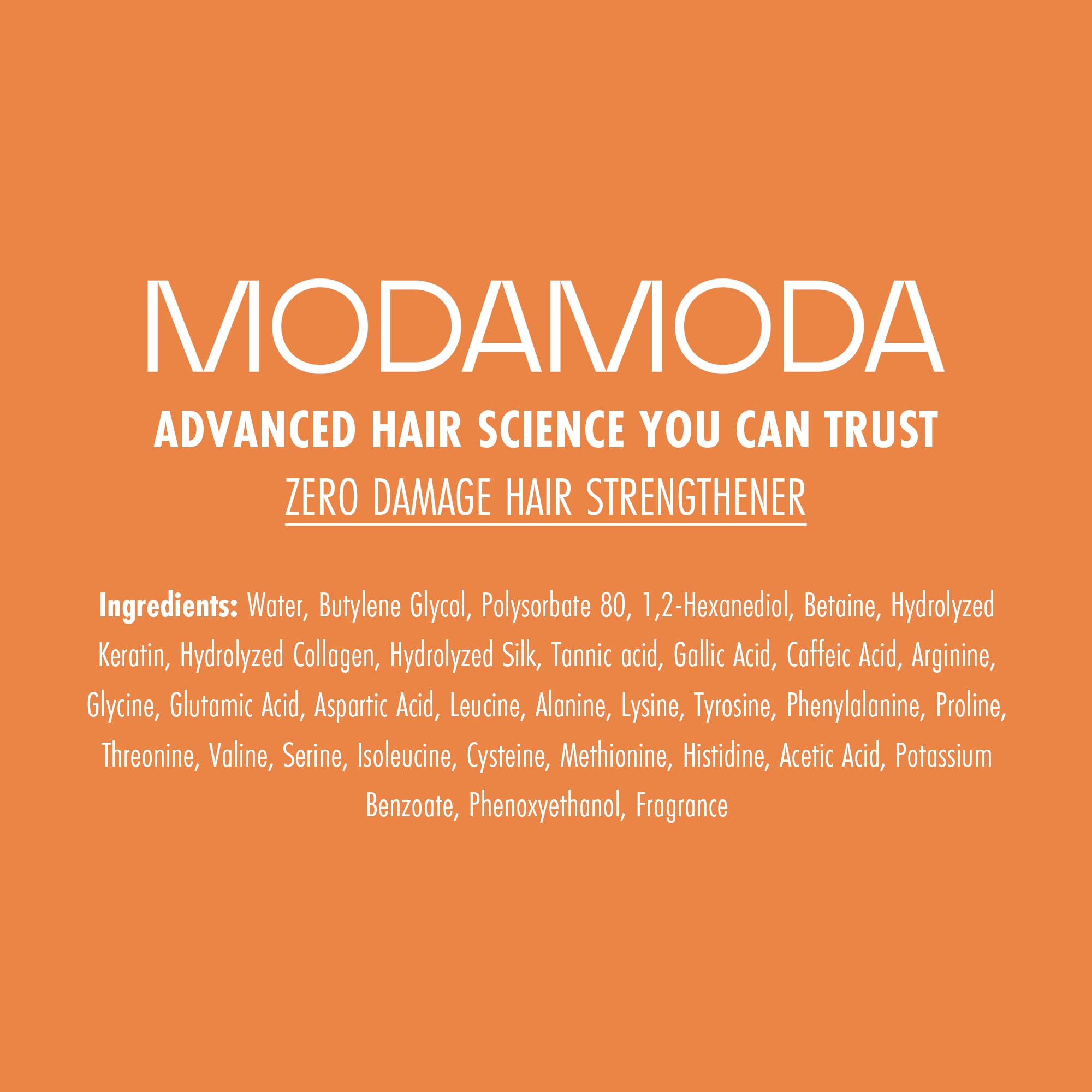 MODAMODA bottle and setup shown for quick use